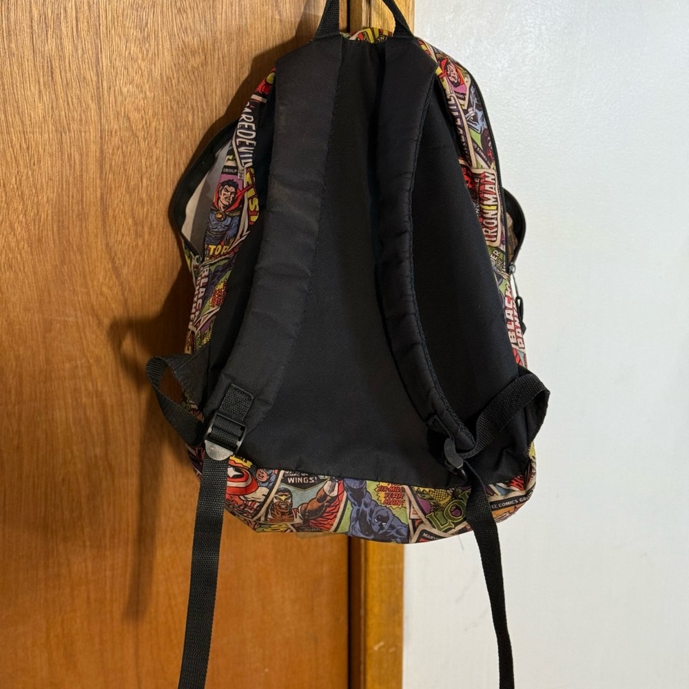 Marvel Multicolor Comic Backpack - image 5